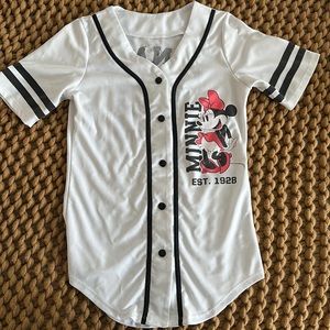 Minnie baseball jersey